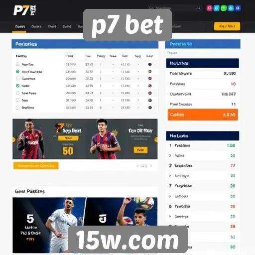 Análise das funcionalidades do site p7 bet